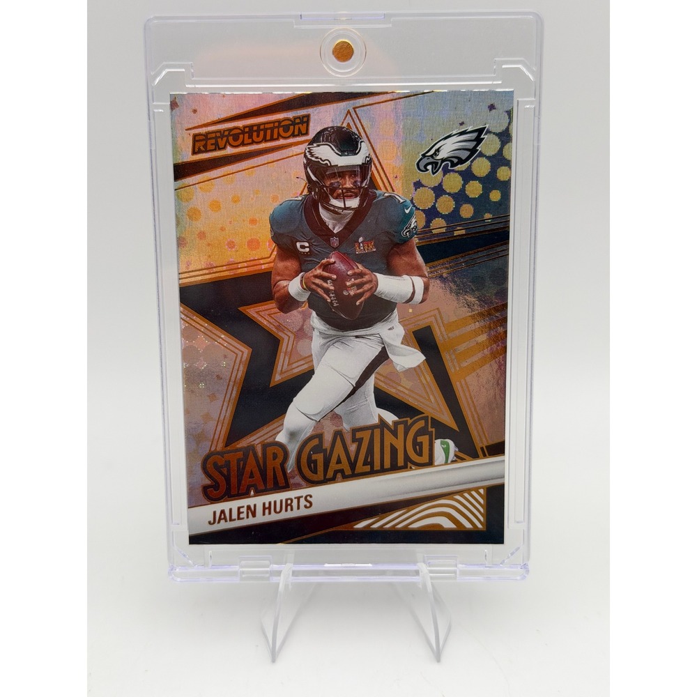 2025 Panini Revolution Jalen Hurts Philadelphia Eagles Star Gazing No. 20 Card